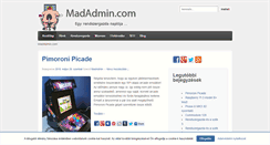 Desktop Screenshot of madadmin.com